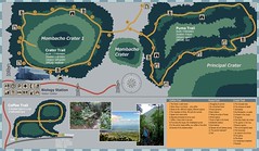 Mombacho Volcano Map, Nicaragua