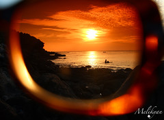 Look at the world through glasses,,,not pink (: