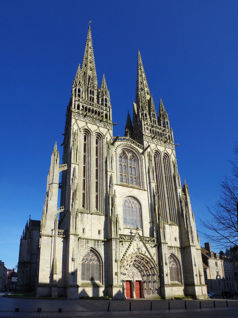 Wat te doen in Bretagne? Cathedrale Saint-Corentin de Quimper