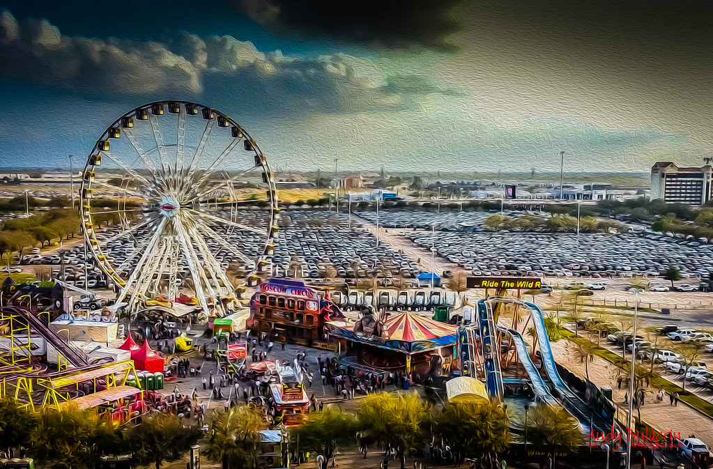 Houston Rodeo Carnival Houston, Texas Press L to view Larg… Flickr