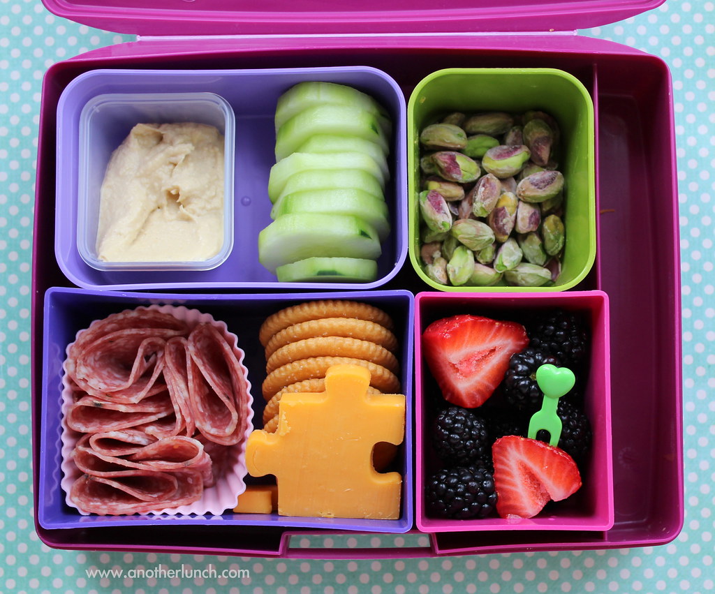 Laptop Lunches school kindergarten lunch - puzzle cheese f… | Flickr