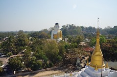 View from Shwesandaw Paya towards Sehtatgyi Paya