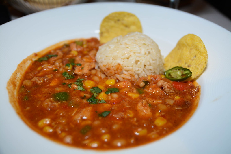 Santa Fe Chicken Chili with White Beans and Corn