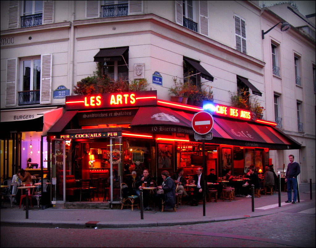 Cafe des Arts, Latin Quarter, Paris, France | The Cafe des A… | Flickr