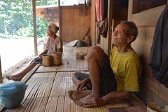 Inhabitants of Gurusina indigenous Ngada village (Flores, Indonesia 2016)