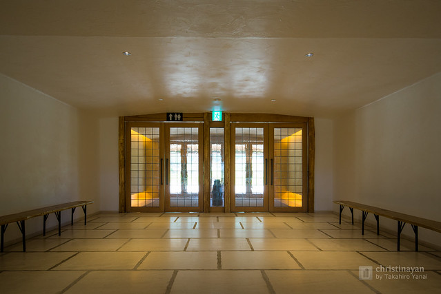 Exti door of La Collina Omihachiman (ラ・コリーナ近江八幡)