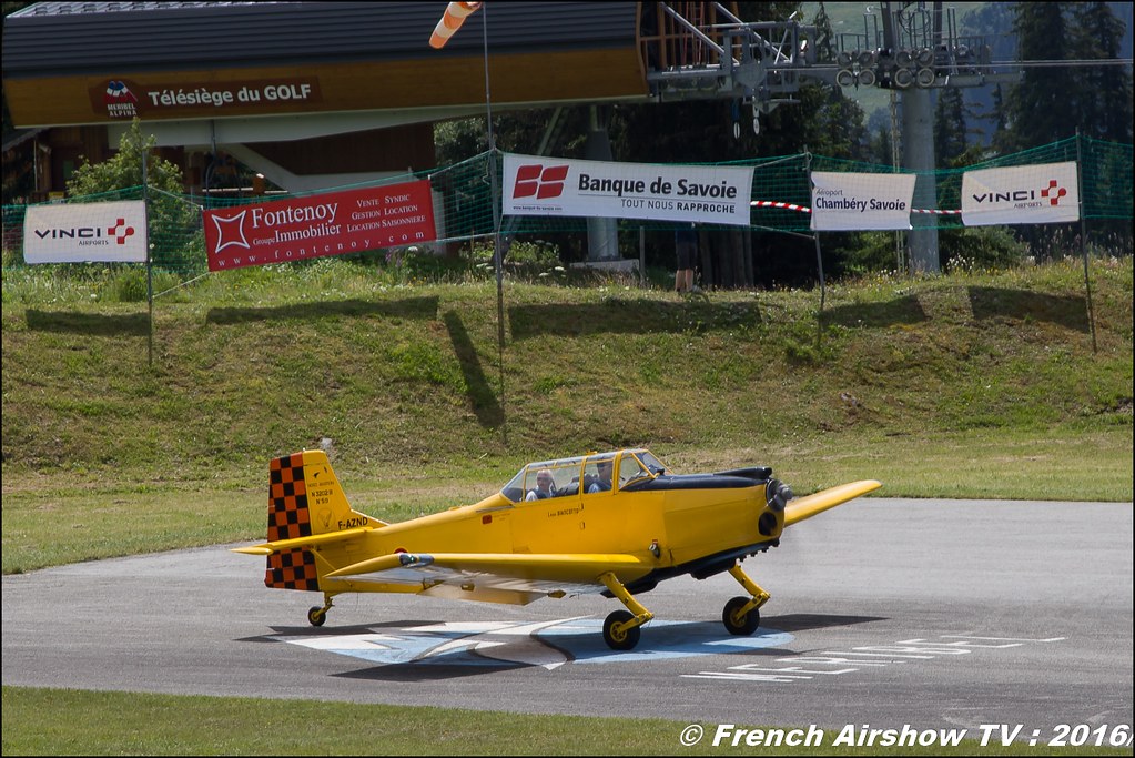 Nord 3202-B Master - F-AZND , DOMMARTIN Bertrand , Nord 3202 , F-aznd , Meribel Air Show , 2016 , meribel airshow , les 3 vallees , Méribel LFKX/MFX 
