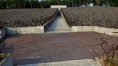 Belzec - death camp, trench and Star of David
