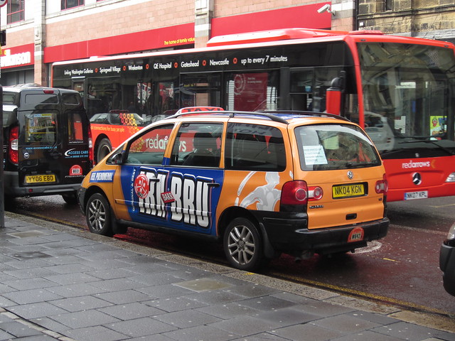 Irn Bru Taxi - Newcastle Upon Tyne | Flickr - Photo Sharing!