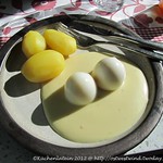 Eier in Senftunke bzw. Senfeier