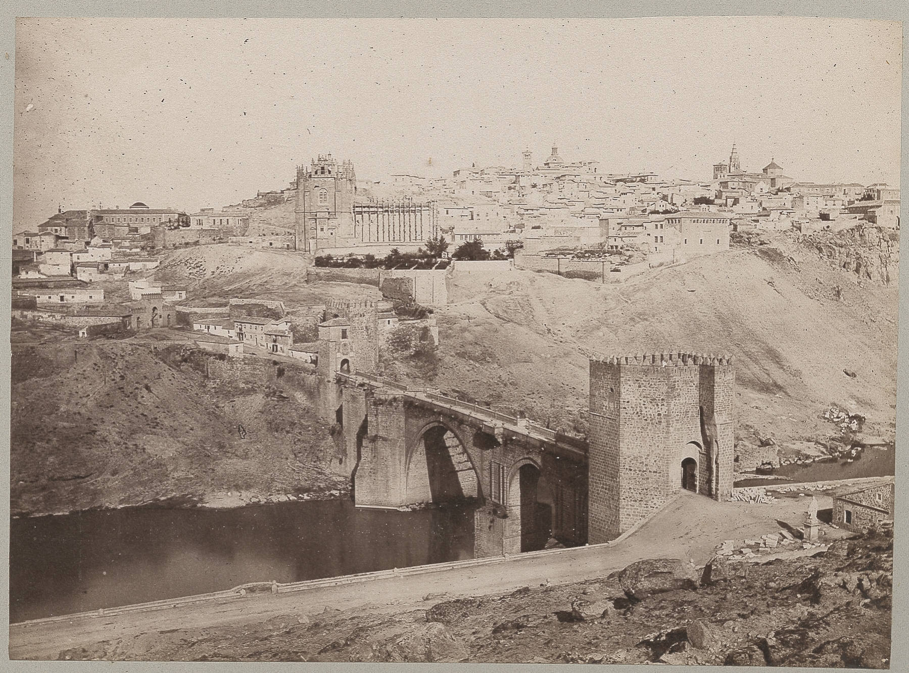 Puente de San Martín en 1886 © Archives départementales de l’Aude