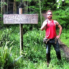 Alistair Ross Trail - Galiano Island, British Columbia