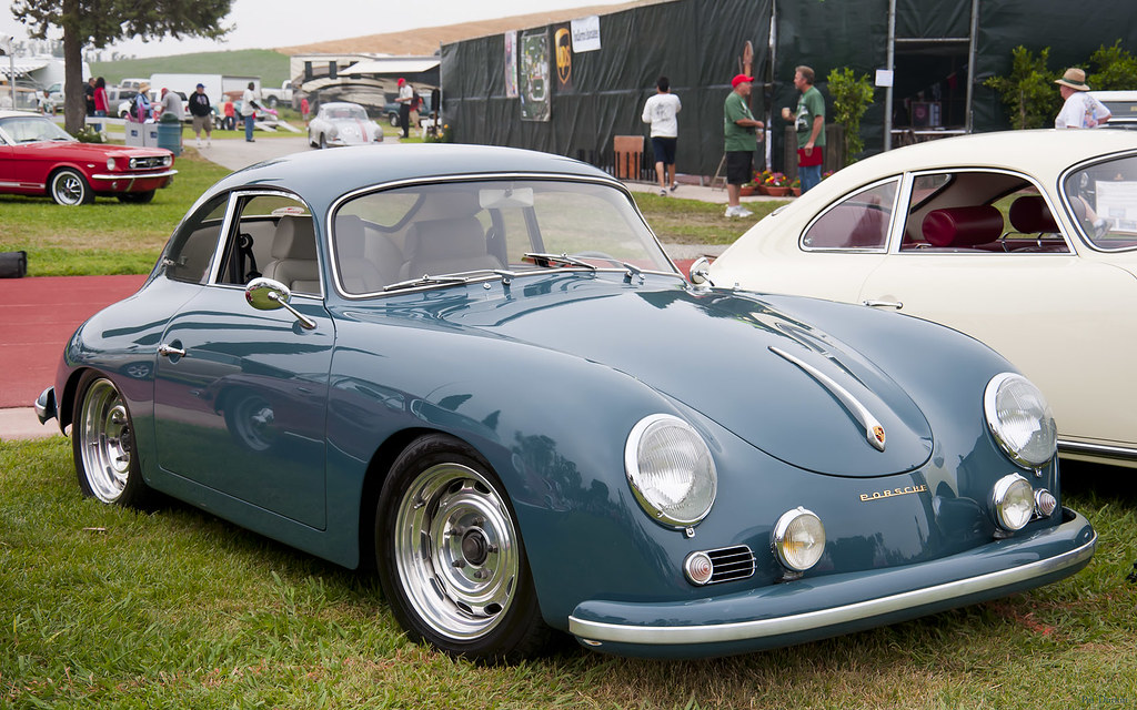 1957 Porsche 356 Coupe - Aqua Marine Blue - Fvr --- Steve … 