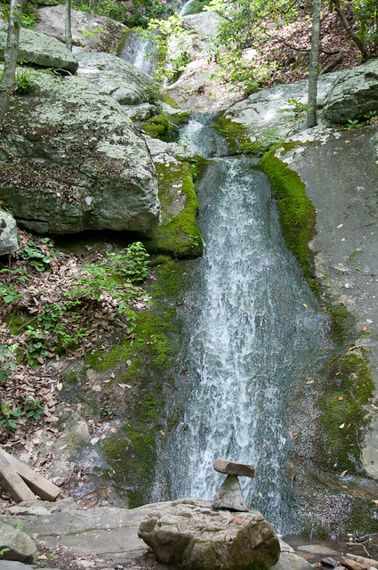 Waterfall in May at Douthat State Park, Virginia