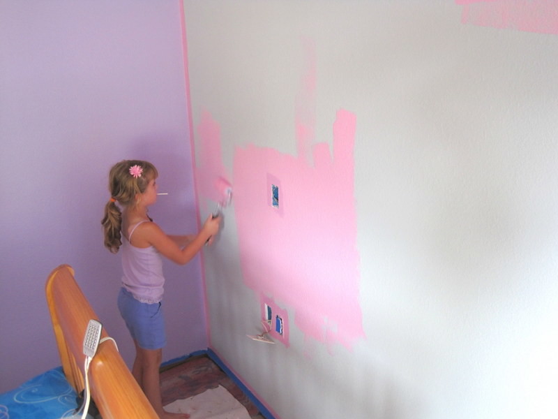 Painting Room - pink and purple 007