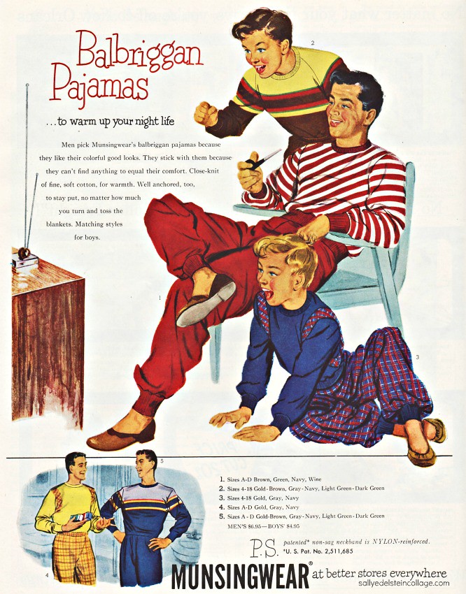 TV TIme fashions | blog/ website Men's Pajamas Munsingwear A… | Sally ...
