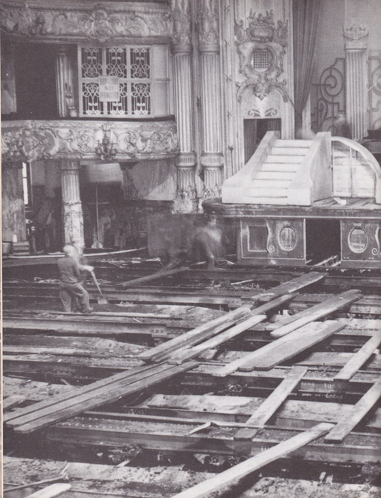 The Tower Ballroom, Blackpool, after the fire, of May 1957… | Flickr