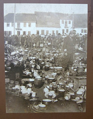 Sobibor, info board, deportation from Tarlow, possessions