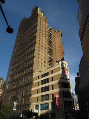 Park Row Building Under Scaffolding, Manhattan, New York