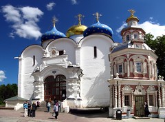Trinity Lavra of St. Sergius - The Assumption Cathedral and Church over the Well