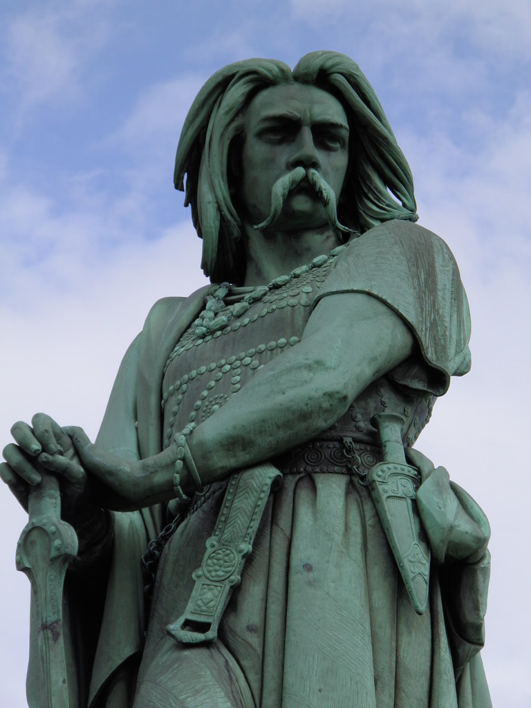 The colossal statue of Vercingetorix, Alesia | Carole Raddato | Flickr