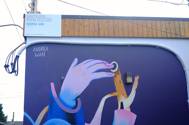 Andrew Wan | 2016 Vancouver Mural Festival @ Mount Pleasant