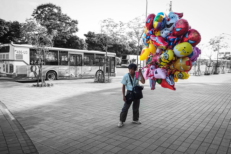 氣球伯｜taipei children's amusement park