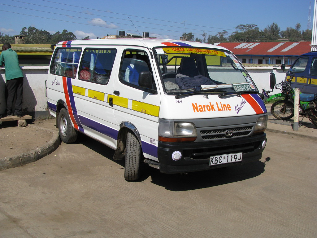 Image result for matatu with yellow band in kenya