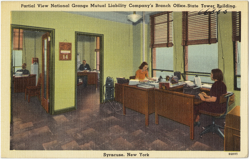 Partial view National Grange Mutual Liability Company's Branch ...