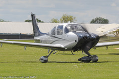N986JT - 2014 build Cirrus SR22T Platinum, taxiing for a demonstration flight at Sywell during Aero Expo 2015