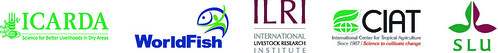 Livestock and Fish Research Program partner logos