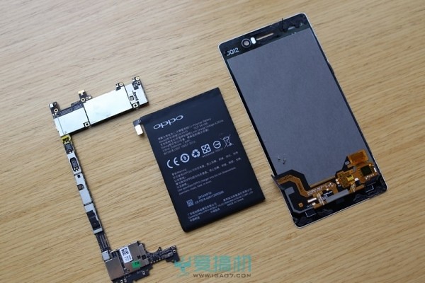 Heat do not worry about nest dismantling OPPO R5 ice cooling