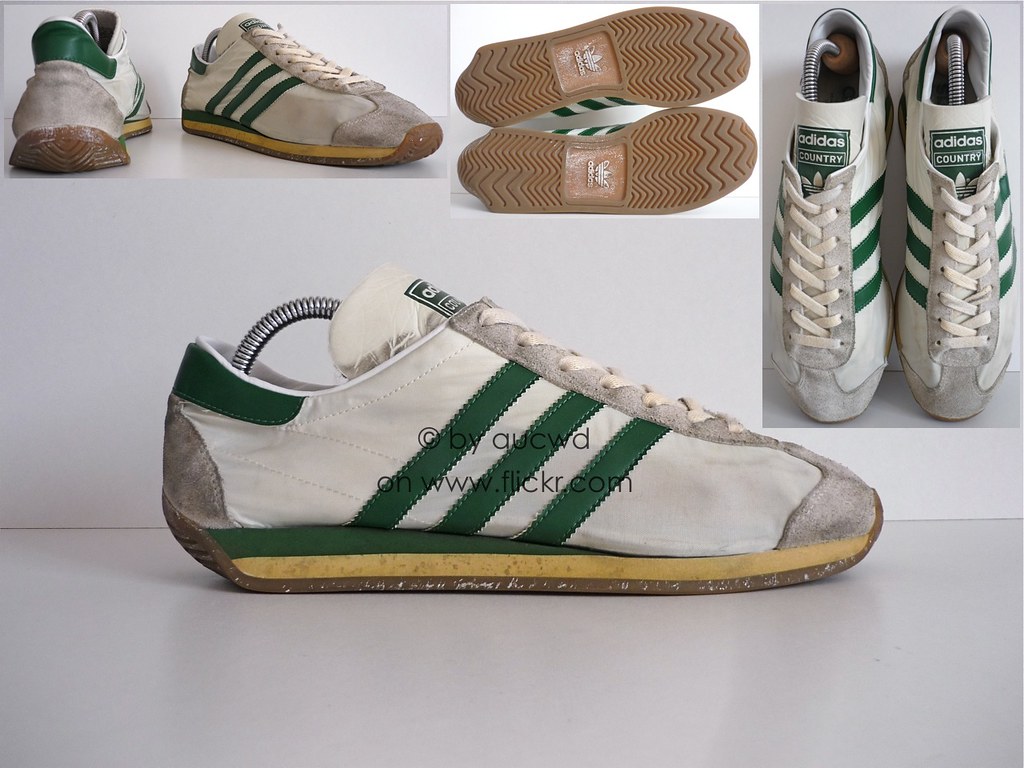 70`S / 80`S VINTAGE ADIDAS COUNTRY RIPPLE RETRO SHOES / TR… | Flickr