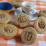 Walnuss-Muffins mit Ahornsirup