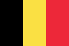popular rectangle Belgium flag variant