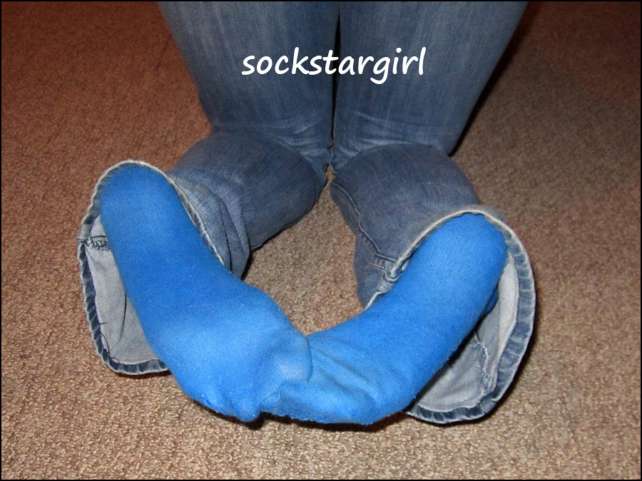 Blue Socks  Sockstargirl  Flickr-2547