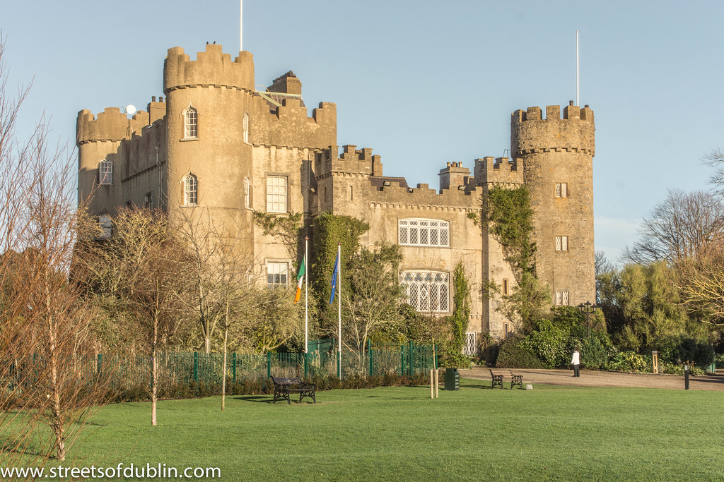 a set b of parts and is the one castles Castle oldest of Gardens Malahide i