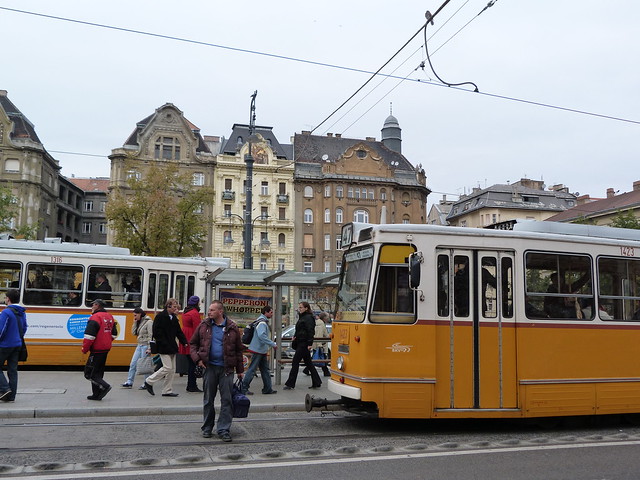 Tranvía en Budapest