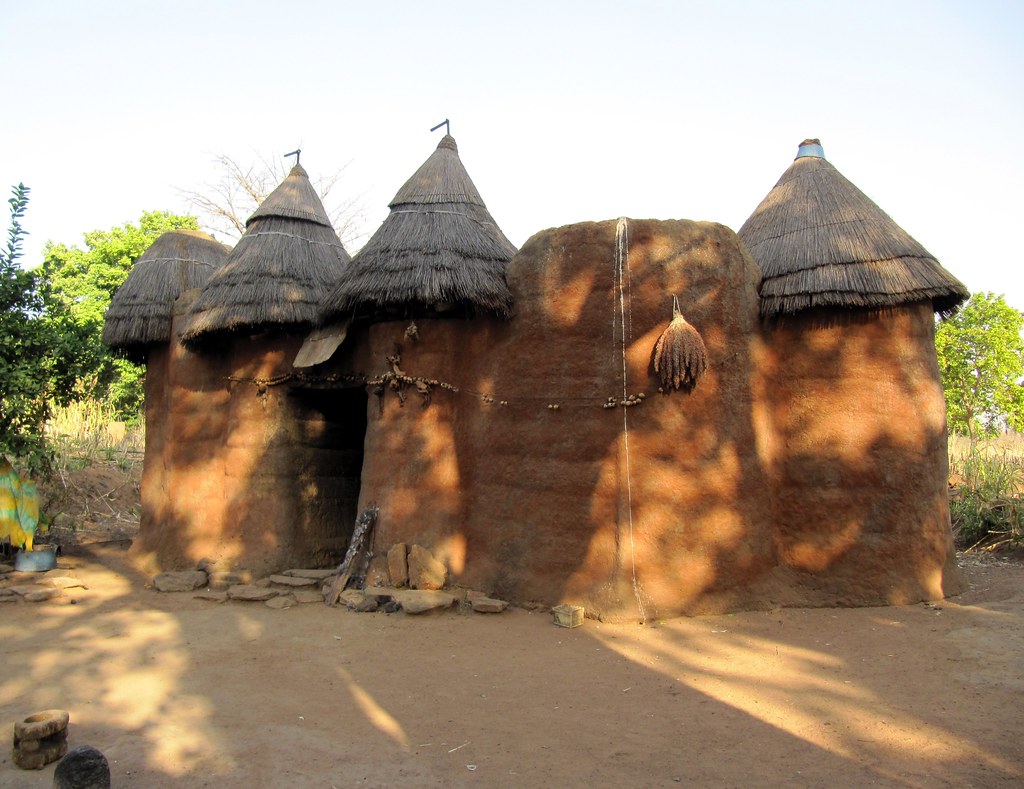 Beautiful African Architecture Tata Somba House near Nat 