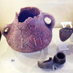 7000 Year Old Greek Pottery from Maroneia. Beautiful clay craftsmanship.