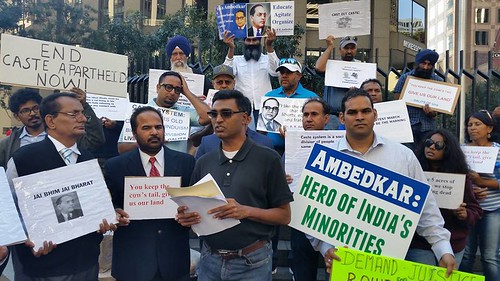 Dalits protest in USA