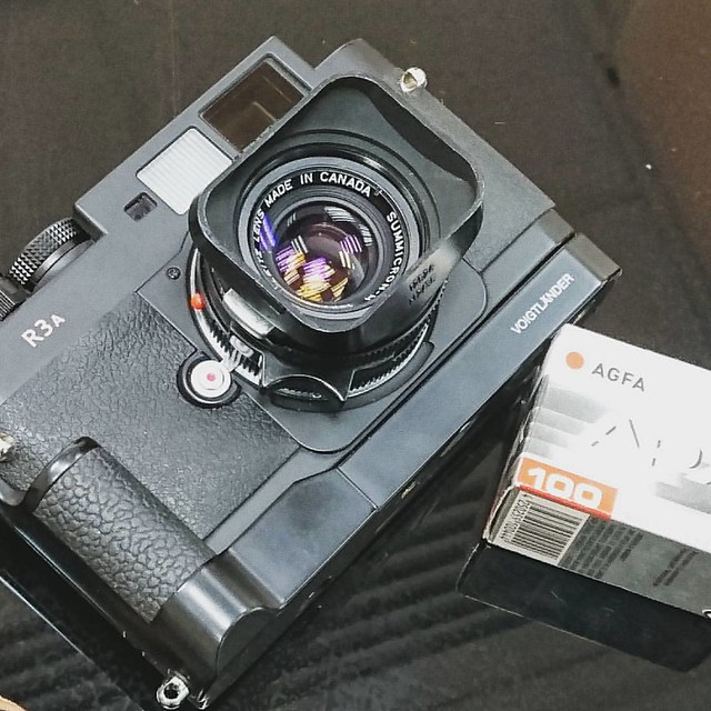 Leica 35mm f2 真.七枚玉 光圈全開