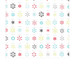snowflake snow crystals distress paper 12 and a half inch square 350dpi ...