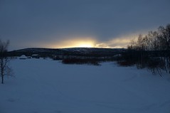 Arctic sun 10.41 am