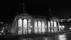 National Gallery of Scotland, dusk