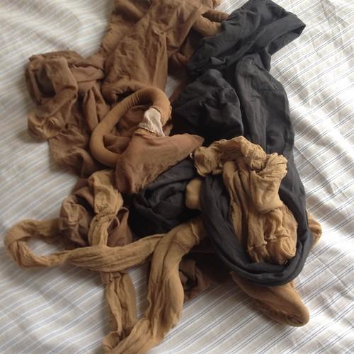 Pile Of Pantyhose What Do 18