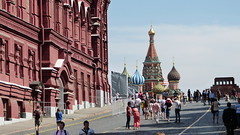 Entering Red Square