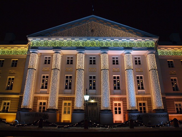 Christmas Lights in Tartu, University | Flickr - Photo Sharing!