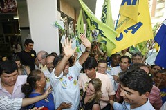 Aécio Neves - Campanha - Passos - 16/09/2010