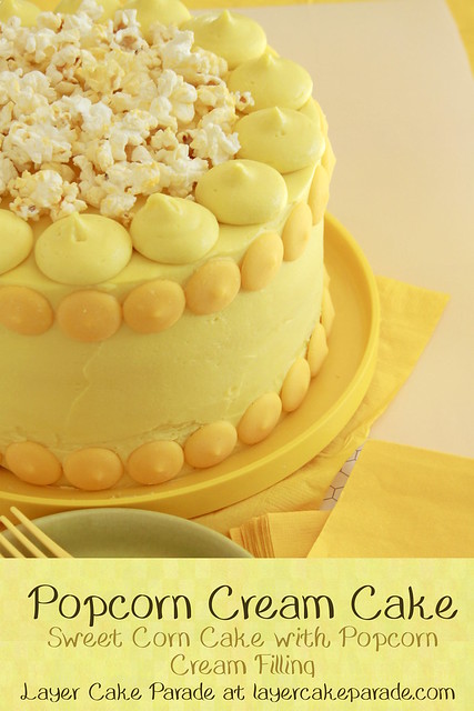 Popcorn Cream Cake